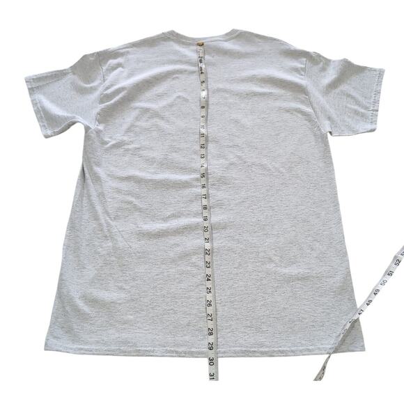 US American Legion Dept of CA T-Shirt Men's Size L Gray Gildan Ultra Cotton - Picture 9 of 10